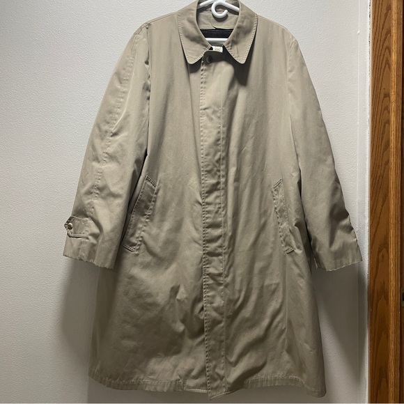 London Fog Maincoats 80s Vintage Trench Coat - Picture 1 of 9